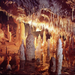 inside the Bear's cave